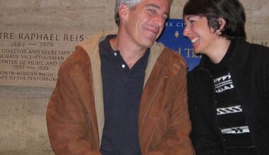 Epstein (left) killed himself in prison while awaiting trial accused of child sex trafficking. His longtime associate Ghislaine Maxwell (right) is serving life in prison for her involvement