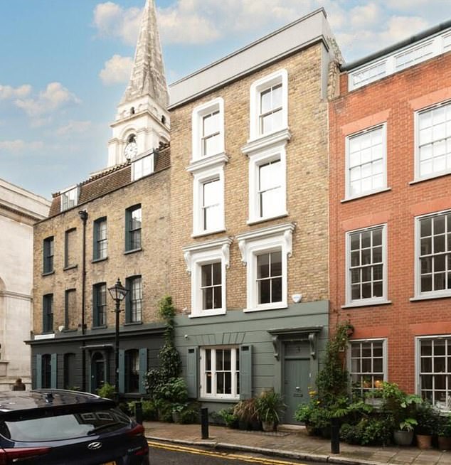 The five-storey Georgian mansion in west London that was the centre of Ms O'Hare and Mr Pacey's court battle