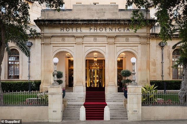 Now, an inside look at the three-day event has revealed the singer began her wedding week at The Phoenicia Malta, sporting a 14.5kg custom designer gown