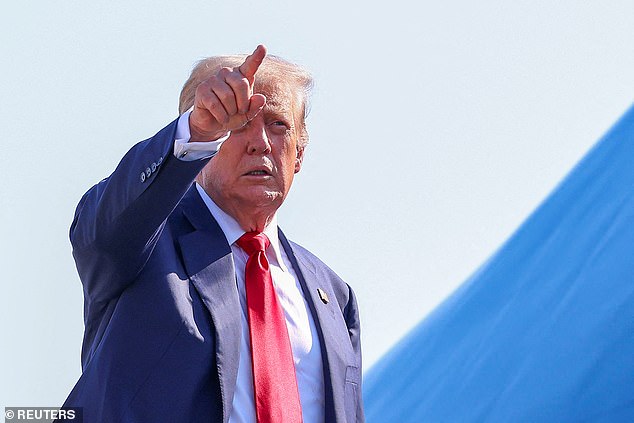 President Donald Trump headed headed for Scotland Friday, on a trip that will mix golf and what the White House calls a 'working visit'