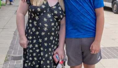 Nikki Woodley and her 14-year-old son Harry said they also have reservations if migrants were to be relocated to the high street