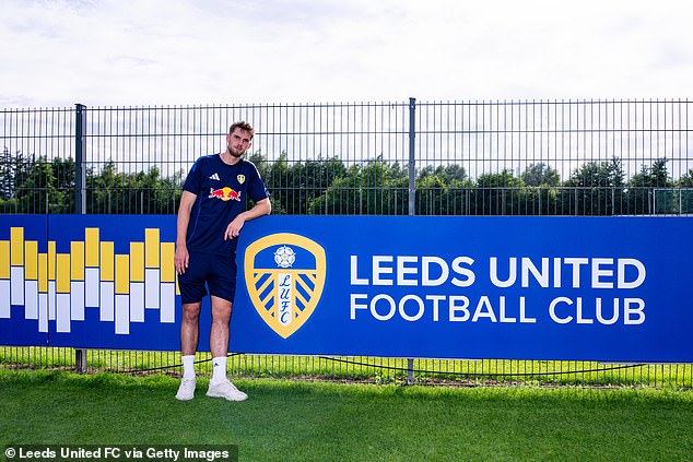 Defensive midfielder Stach, who is 6ft 4in tall, joined Leeds from Bundesliga side Hoffenheim