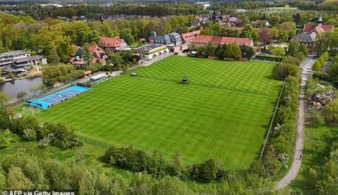 Leeds United have set up base at the Hotel-Residence Klosterpforte in Harsewinkel in Germany