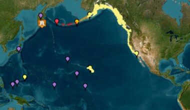 First tsunami waves hit Russia and Japan with buildings washed away as strongest quake since 2011 hits: Live updates