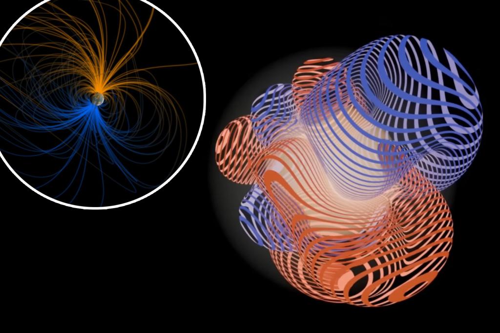 Scientists soundscaped Earth's magnetic reversal 780K years ago
