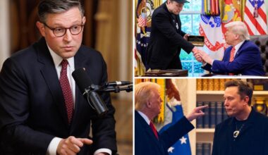 Elon Musk changed his phone number after spat with Trump, Speaker Mike Johnson reveals on 'Pod Force One'