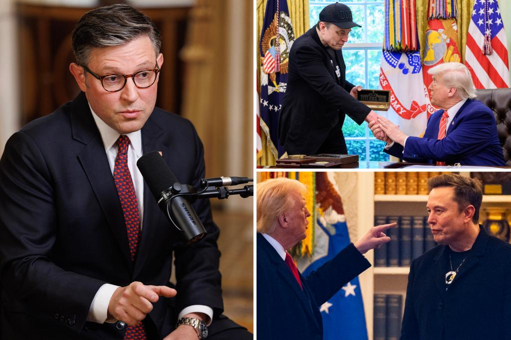 Elon Musk changed his phone number after spat with Trump, Speaker Mike Johnson reveals on 'Pod Force One'
