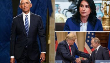 Obama admin's 'treasonous conspiracy' in Trump-Russia probe referred to DOJ by Tulsi Gabbard