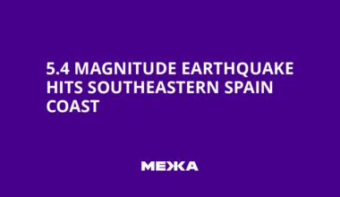 5.4 Magnitude Earthquake Hits Southeastern Spain Coast