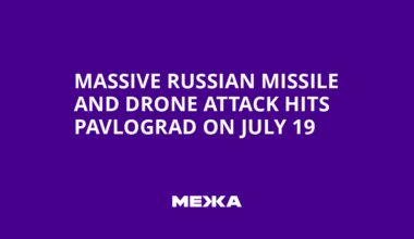 Massive Russian Missile and Drone Attack Hits Pavlograd on July 19