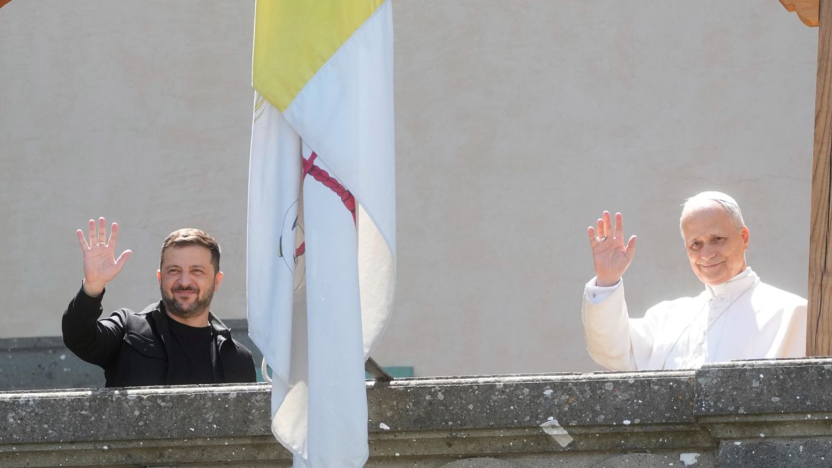Zelenskyy and Pope Leo XIV suggest Vatican as venue for Ukraine peace talks