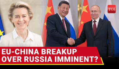 EU Chief WARNS Xi Over Backing Putin In Ukraine War, Leyen CLAIMS 'China Backing Russia War Economy'