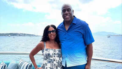 Magic Johnson enjoys romantic getaway in France with wife Cookie Johnson by his side in stunning new photos