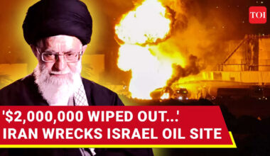 Israel Suffered Losses To The Tune of $200M After Iran Hits Haifa Oil Refinery With Missiles