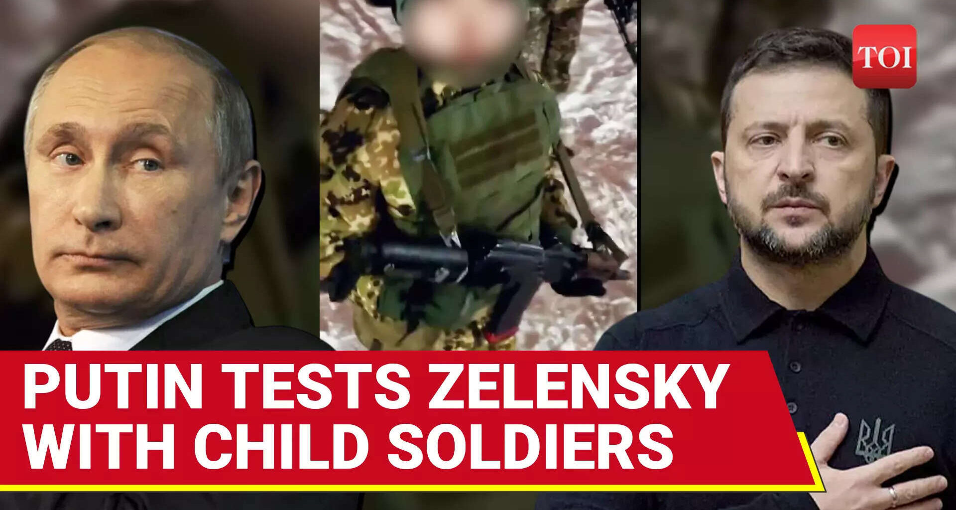 Ukraine Accuses Russia Of Using Abducted Kids In War Against Ukrainian Troops