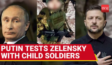 Ukraine Accuses Russia Of Using Abducted Kids In War Against Ukrainian Troops