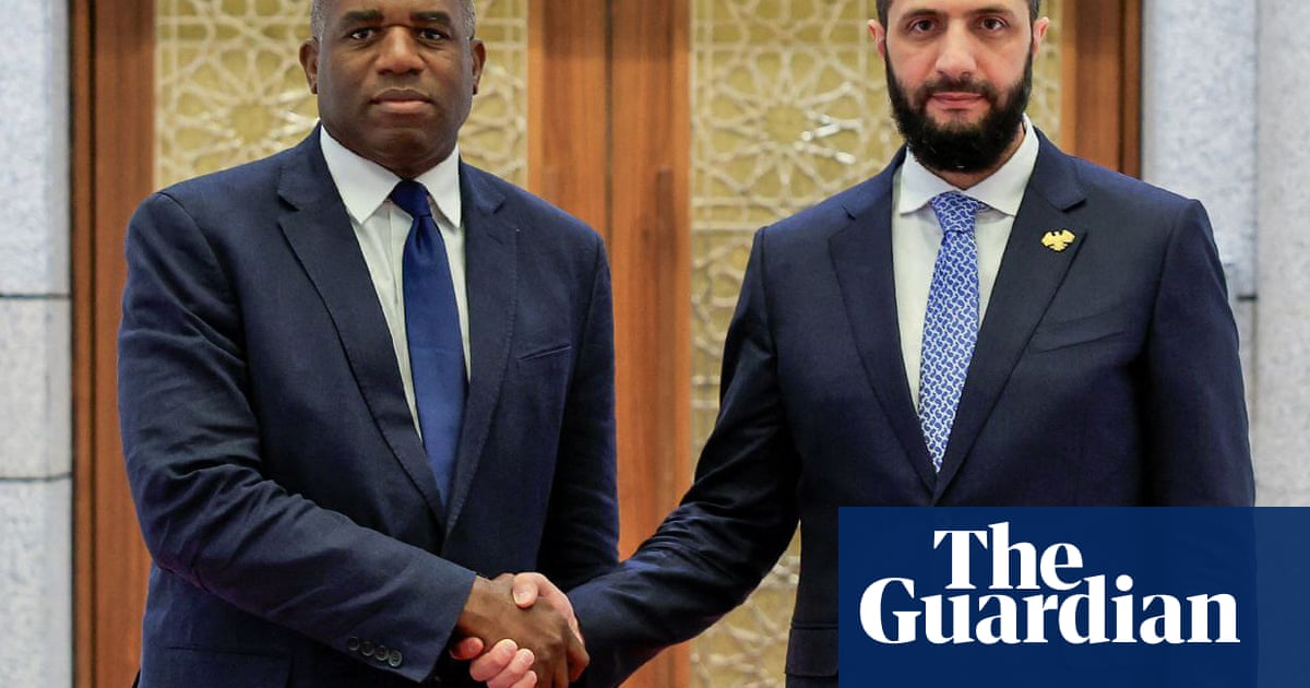 Britain re-establishing relations with Syria, announces David Lammy | Syria