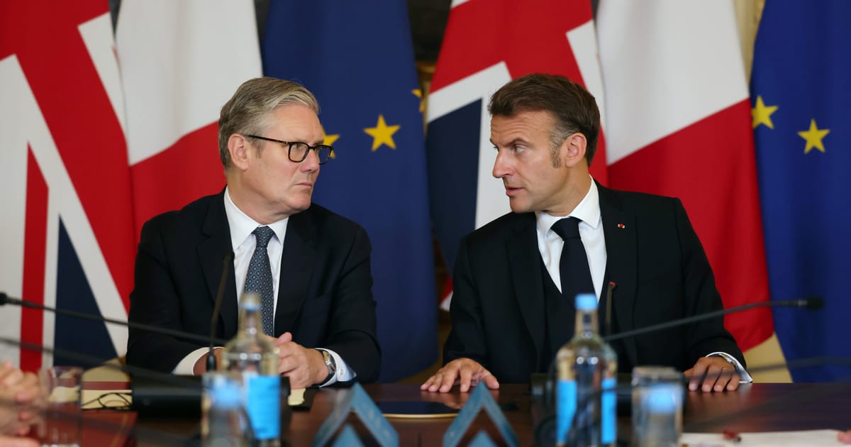 Starmer and Macron seal limited migration deal – POLITICO