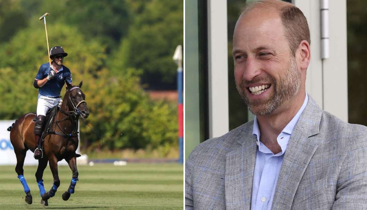 Prince William saddles up for a good cause