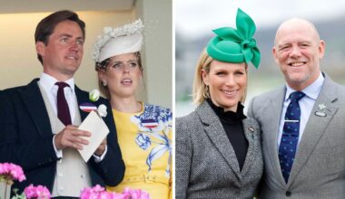 Princess Beatrice husband shows support as Zara, Mike Tindall issue update