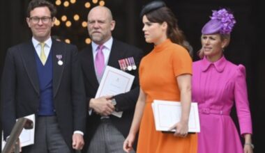 Mike Tindall makes light of Zara, Eugenie's bright dresses in sweet post
