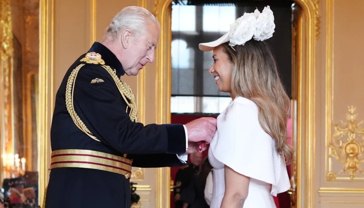 King Charles awards X-Factor legend at Windsor Castle