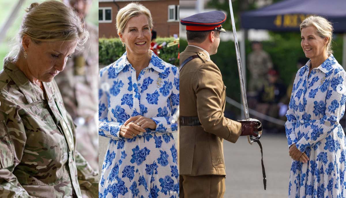 Duchess Sophie celebrates major milestone with soldiers
