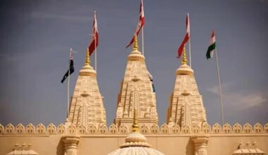 Hindu temple in Australia defaced with racist graffiti