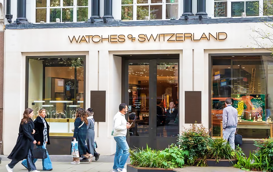 Business is booming for Watches of Switzerland