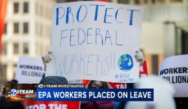 Environmental Protection Agency union alleges political retaliation after Chicago EPA workers put on leave after criticizing Trump