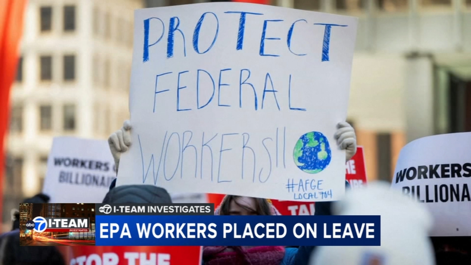 Environmental Protection Agency union alleges political retaliation after Chicago EPA workers put on leave after criticizing Trump