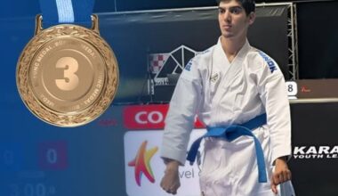 Azerbaijani para-karate fighter earns bronze in Croatia [PHOTOS]