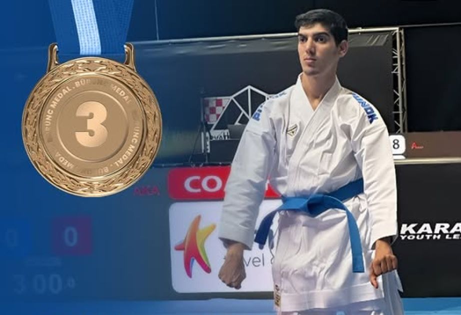 Azerbaijani para-karate fighter earns bronze in Croatia [PHOTOS]
