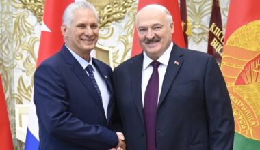 These were the luxurious gifts that Díaz-Canel brought to Lukashenko during his recent visit to Belarus