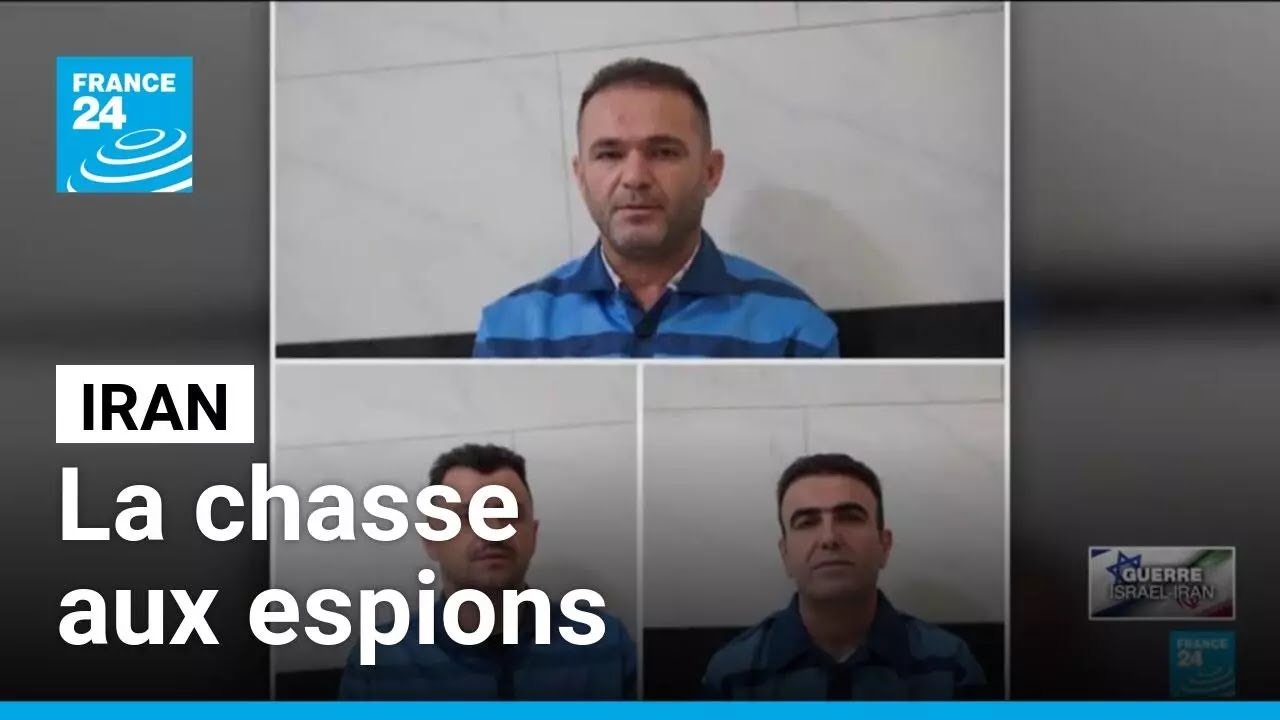 Iran : trois hommes accusés d'espionnage pour le compte d'Israël exécutés • FRANCE 24