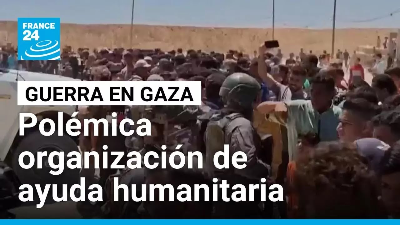 EE. UU. designa presupuesto para polémica organización de ayuda humanitaria en Gaza • FRANCE 24