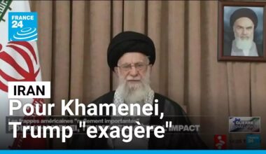 Iran : pour Khamenei, Trump "exagère" l'impact des frappes américaines • FRANCE 24
