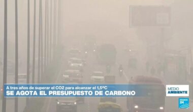 Faltan tres años para agotar el CO2 que puede emitir la humanidad antes de alcanzar el 1,5ºC
