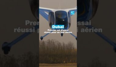 Dubaï : premier vol d'essai réussi pour un taxi aérien • FRANCE 24