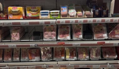 Day 4 of pretending to be very particular about my sandwich meat selection while actually just standing in front of Sainsbury’s fridges because I live in a Victorian terrace with the thermal properties of a greenhouse