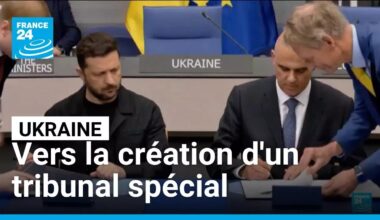 Guerre en Ukraine : vers la création d'un tribunal spécial • FRANCE 24