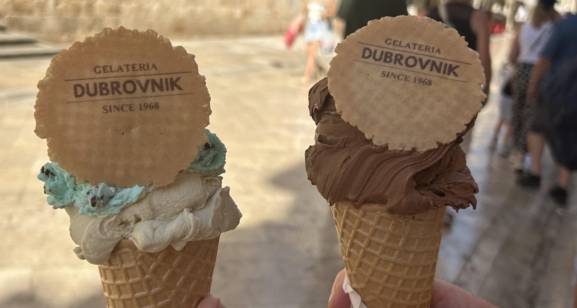 Best gelato in Dubrovnik? I’m still dreaming of this 🍦