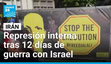Irán recurre a la represión interna tras 12 días de guerra • FRANCE 24 Español