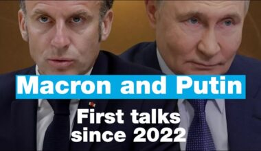 Putin and Macron discuss Iran, Ukraine in first phone call in nearly three years • FRANCE 24