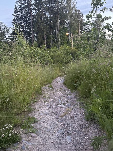 Ilmari Pietilä kuvasi puhelimensa viimeisen paikannuspaikan tiistai-iltana.