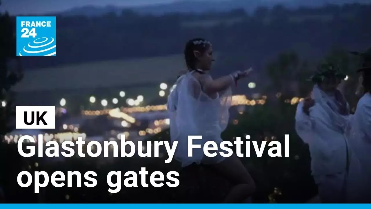 UK's Glastonbury Festival opens gates amid Kneecap controversy • FRANCE 24 English