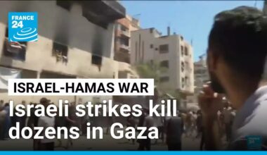 Israeli strikes kill dozens in Gaza as UN calls for safe access to aid • FRANCE 24 English