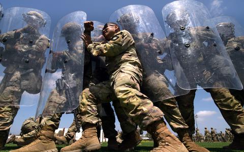 150 National Guard troops moved from LA immigration mission to help battle wildfires