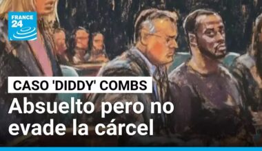 Sean 'Diddy' Combs no evade la prisión tras librarse de los cargos más graves • FRANCE 24