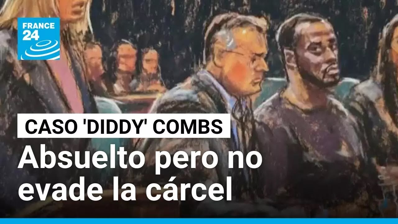 Sean 'Diddy' Combs no evade la prisión tras librarse de los cargos más graves • FRANCE 24